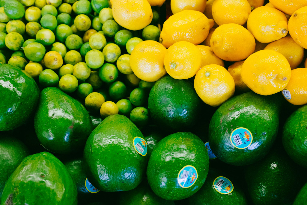 Lemons, Limes, and Key Limes.