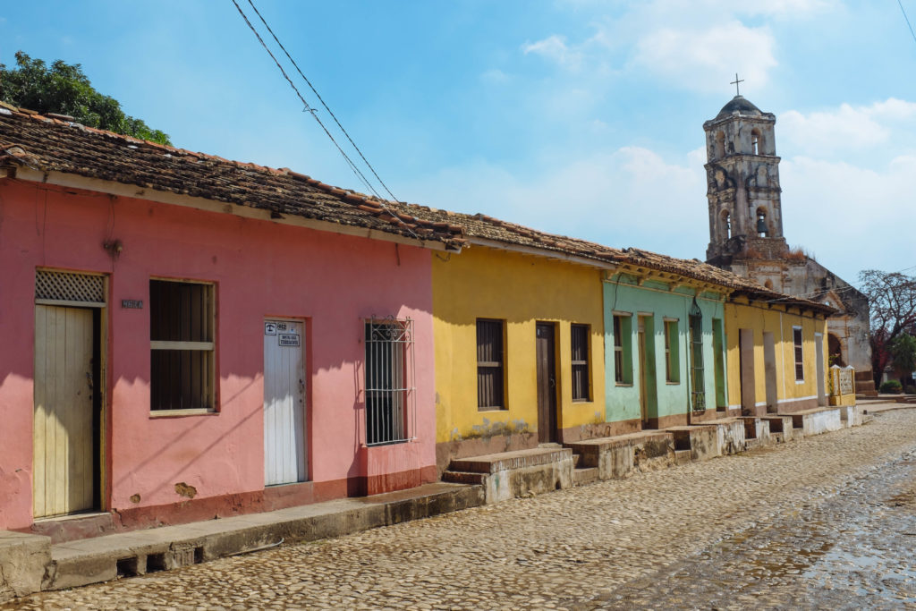 Trinidad's Brightly Colored Homes